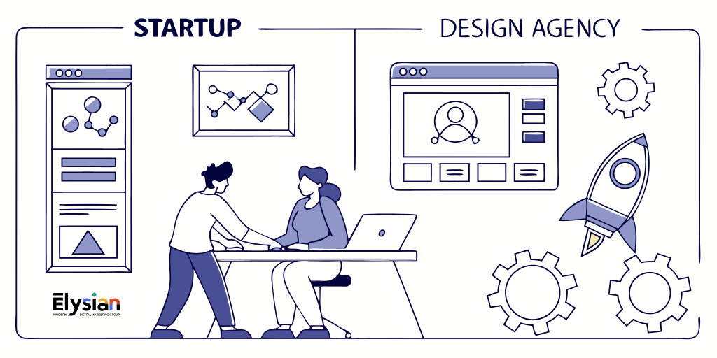 b2b brand design for startups and tech companies saas
